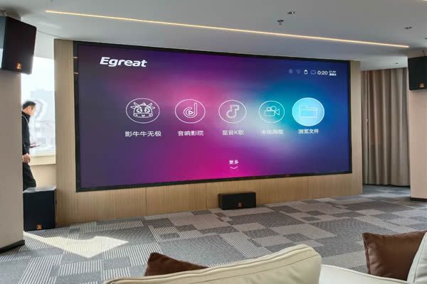 直播室背景墻設(shè)計，可以使用LED顯示屏嗎