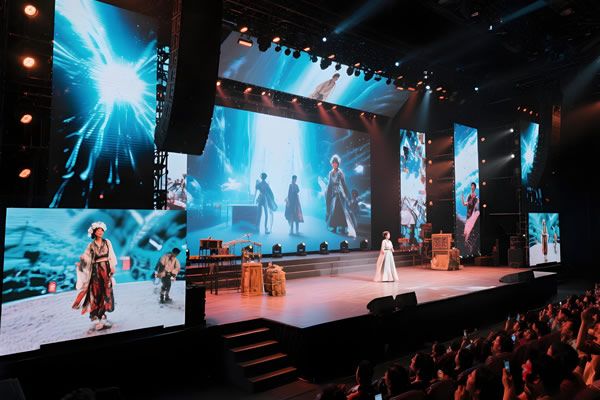 大型舞臺的LED主屏和副屏怎么選擇？