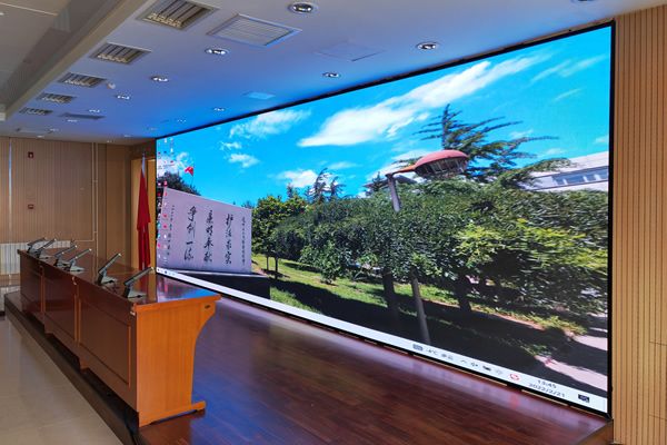 6米寬10米長的會議室，做多大尺寸的LE顯示屏合適？